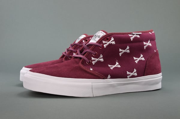 vans wtaps burgundy