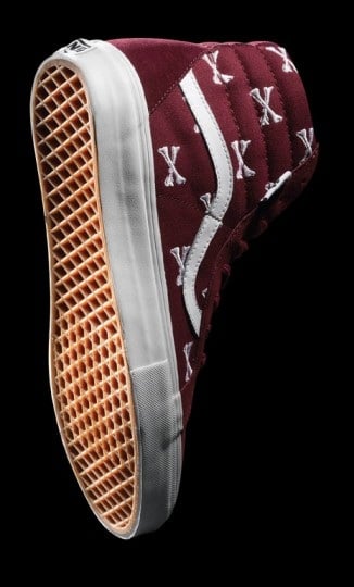 WTAPS x Vans Syndicate Burgundy Bones Pack - Official Brand Images