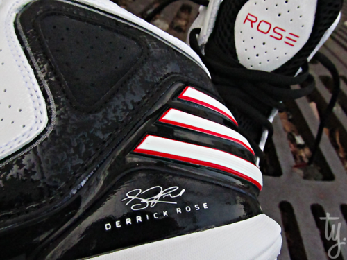 adidas adiZero Rose 773 White/ Black-Red