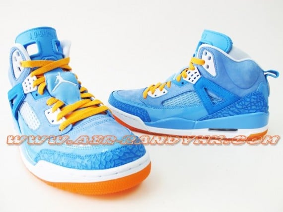 Air Jordan Spizike University Blue/Orange First Look