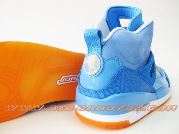Air Jordan Spizike University Blue/Orange First Look