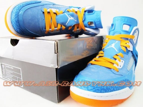 Air Jordan Spizike University Blue/Orange First Look