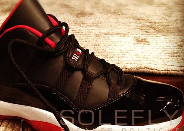 Air Jordan XI (11) ‘Bred’ Low – 2011 Sample