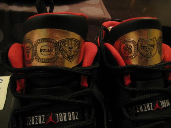 Air Jordan XI (11) Retro Low Concord + Black/Red Samples