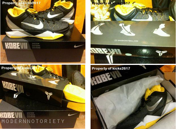Nike Zoom Kobe VII Supreme Packaging