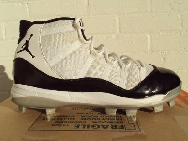 Air Jordan XI (11) 'Concord' Baseball Cleat - CC Sabathia PE