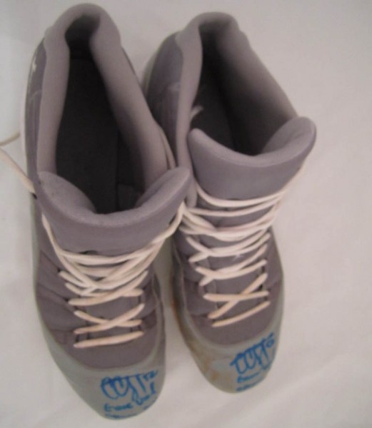 Air Jordan XI (11) 'Cool Grey' Baseball Cleat - CC Sabathia PE