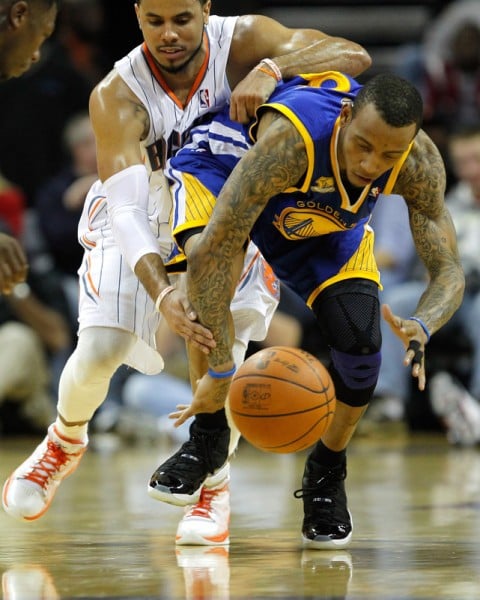 Monta Ellis Wears Air Jordan XI (11) 'Space Jam' vs. Charlotte Bobcats