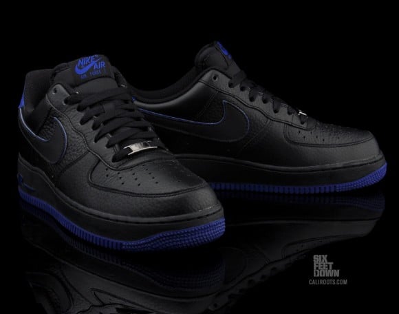 Nike Air Force 1 Low 'Black/Royal' - Now Available | SneakerFiles