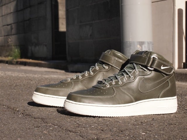 Nike Air Force 1 Mid Premium 'Olive Workboot' - Now Available