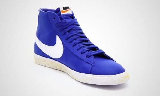 Nike Blazer High Nylon VNTG 'Royal' - Now Available