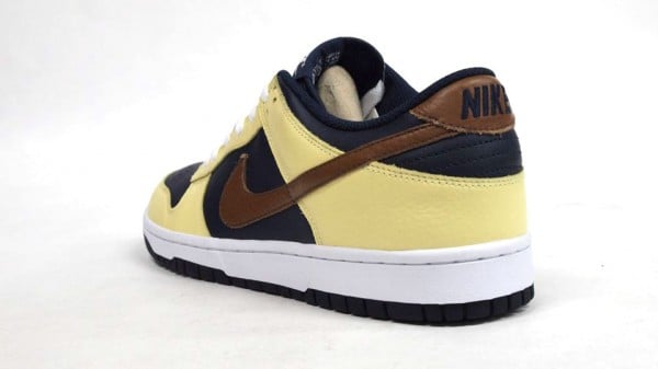 Nike Dunk Low - Yellow/Navy-Brown - Now Available