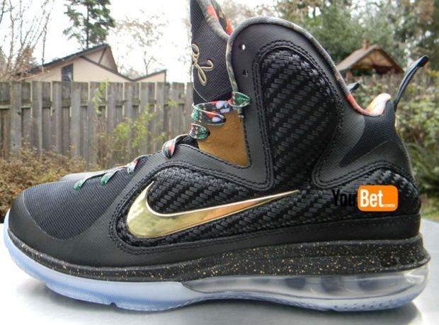 lebron 9 watch the throne gold