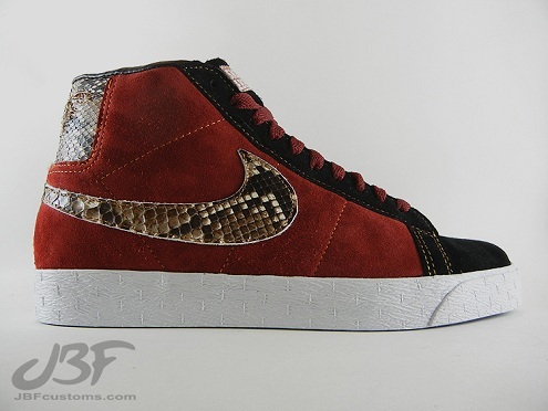 Nike SB Blazer High “Jafar” by JBF Customs