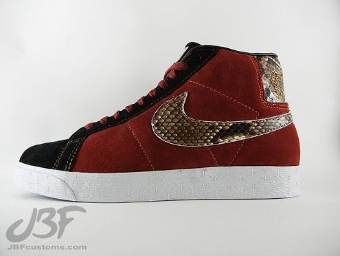 Nike SB Blazer High "Jafar" by JBF Customs
