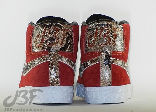 Nike SB Blazer High "Jafar" by JBF Customs