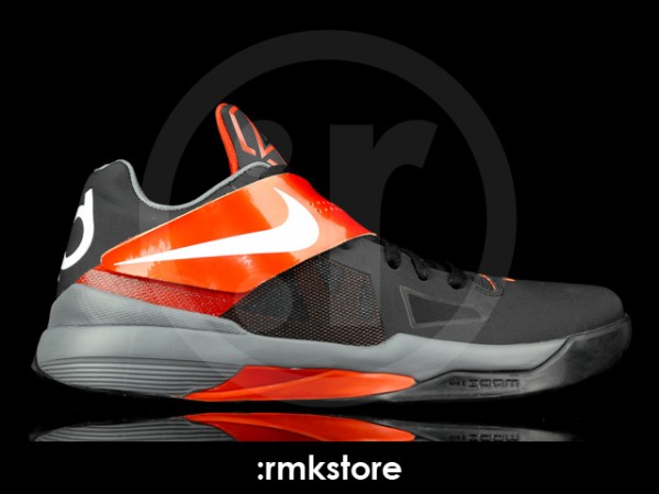 Nike Zoom KD IV (4) - Black/White-Team Orange - First Look