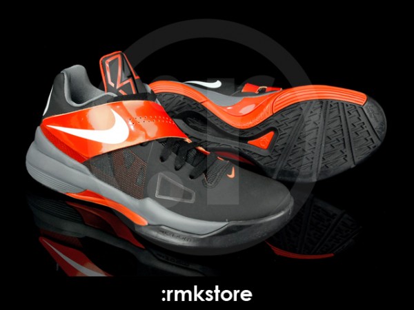 Nike Zoom KD IV (4) - Black/White-Team Orange - First Look