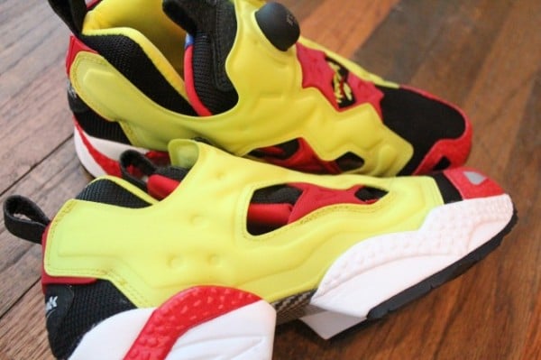 Reebok Insta Pump Fury 'Yellow/Firecracker Red' - Now Available