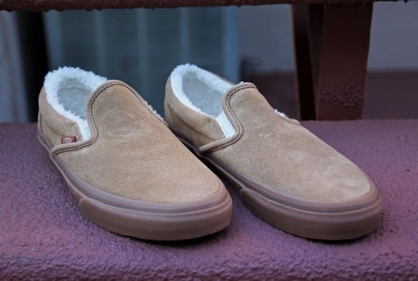 Vans Classic Slip-On 'Tan Sherpa' - Now Available