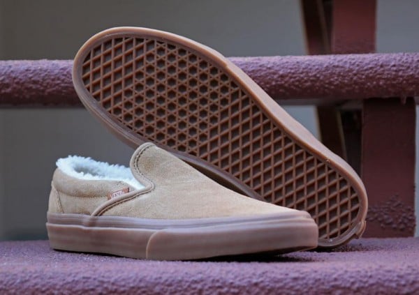 Vans Classic Slip-On 'Tan Sherpa' - Now Available