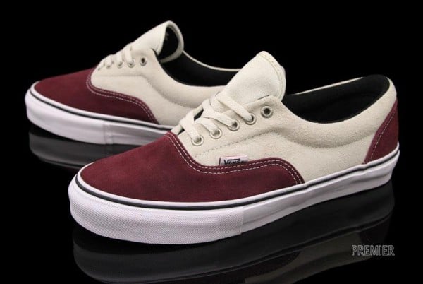 vans era burgundy