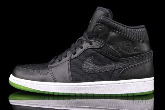 Air Jordan 1 Phat 'Black/Action Green' - Now Available