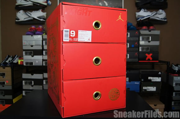 Air Jordan 2012 Year of the Dragon Box Shelves
