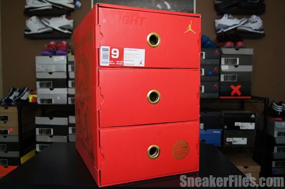 Air Jordan 2012 Year of the Dragon Box Shelves