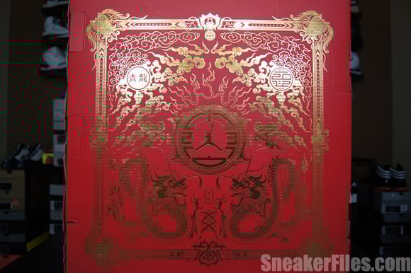 Air Jordan 2012 Year of the Dragon Box Top Design