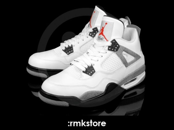 Air Jordan IV (4) 'White/Cement' - New Images