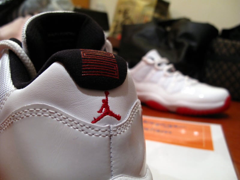 Air Jordan XI (11) Low - White/Black-Varsity Red - Release Date + Info