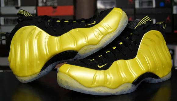 nike foamposite electrolime