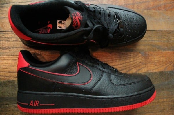 Nike Air Force 1 Low 'Black/Action Red' - Release Date + Info