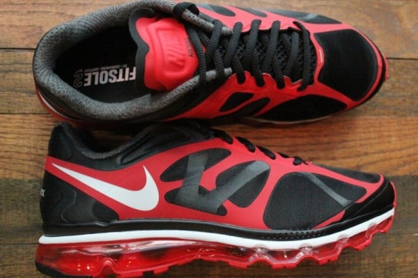 Nike Air Max+ 2012 'Black/White-Action Red' - Release Date + Info