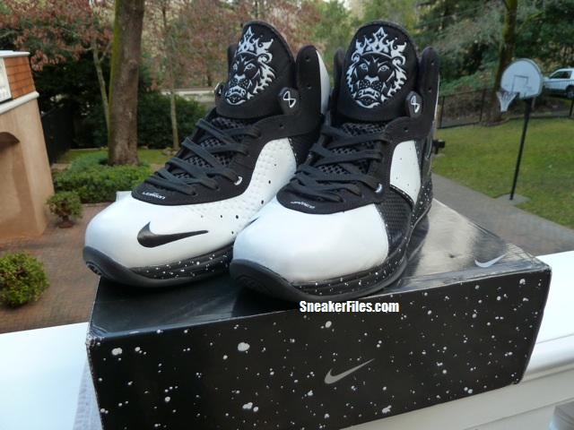 Nike Air Max LeBron 8 'Oreo' Custom