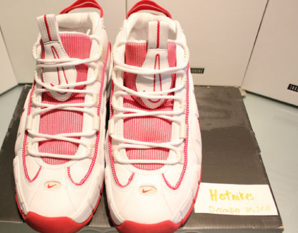 Nike Air Max Penny 1 White/Varsity Red Sample