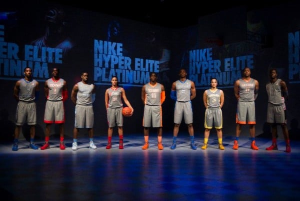 Nike Basketball Hyper Elite Platinum Collection