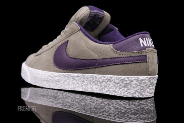 Nike SB Blazer Low 'Iron/Quasar Purple' - Now Available