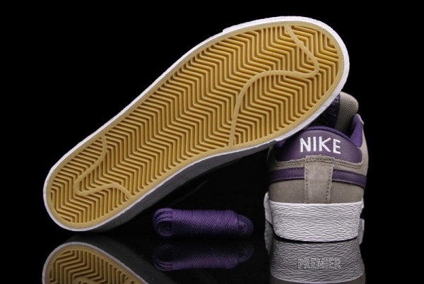 Nike SB Blazer Low 'Iron/Quasar Purple' - Now Available