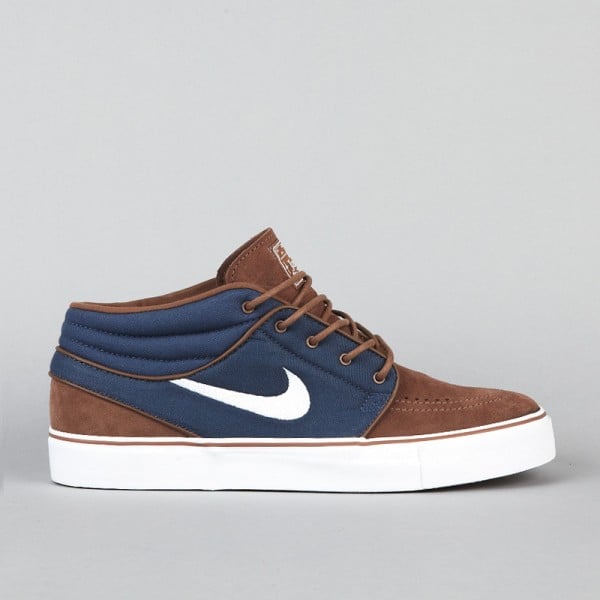 Nike SB Stefan Janoski Mid - Dark Slate/Sandalwood-Medium Brown-Gum - Now Available