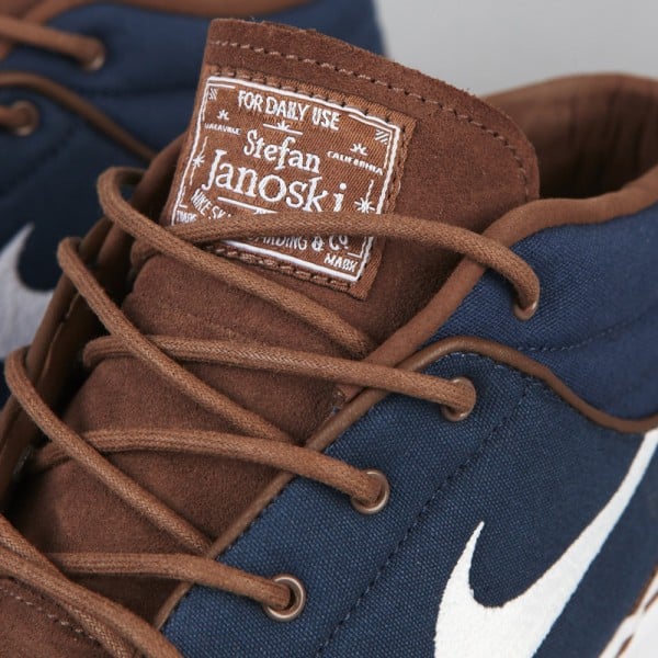 Nike SB Stefan Janoski Mid - Dark Slate/Sandalwood-Medium Brown-Gum - Now Available