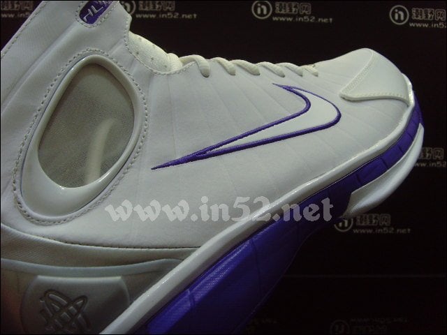 Nike Zoom Huarache 2K4 'White/Club Purple' - New Images