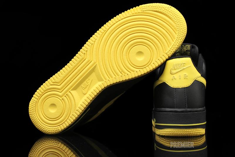 Nike Air Force 1 Low 'Black/Varsity Maize' - Now Available