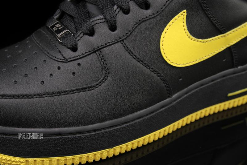 Nike Air Force 1 Low 'Black/Varsity Maize' - Now Available