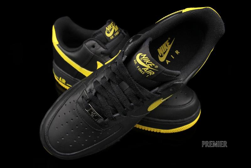 Nike Air Force 1 Low 'Black/Varsity Maize' - Now Available