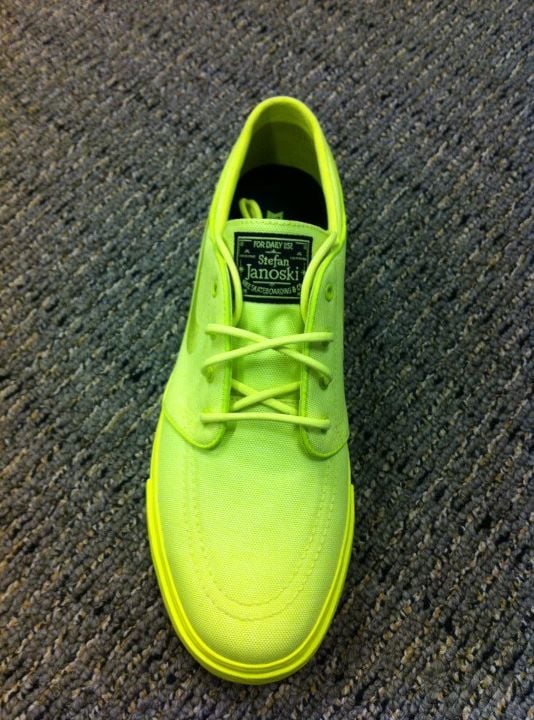 Nike SB Stefan Janoski 'Highlighter Yellow' One-of-One