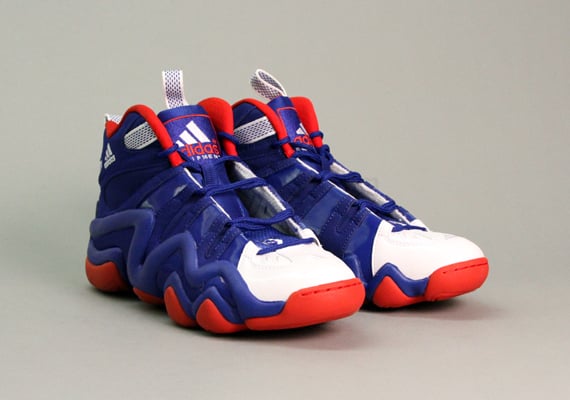 adidas Crazy 8 'Blue/White-Red' - Now Available