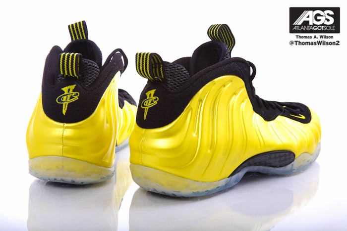 electric yellow foamposites