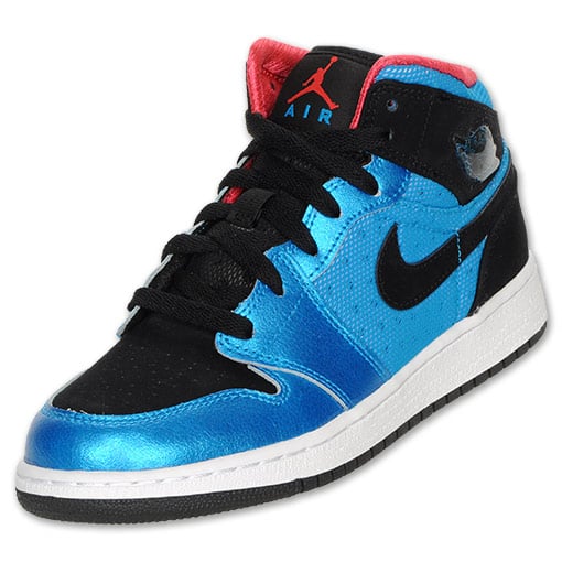 Air Jordan I (1) Retro GS – Neptune Blue/ Black/ Siren Red